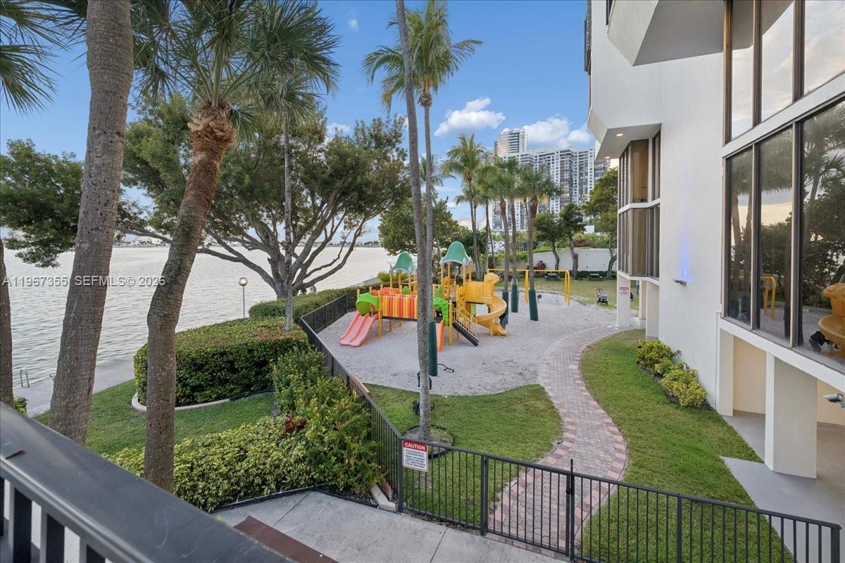 1915 Brickell Avenue, Unit 801 Miami, FL 33129 - Photo 27 of 37 a view of a backyard
