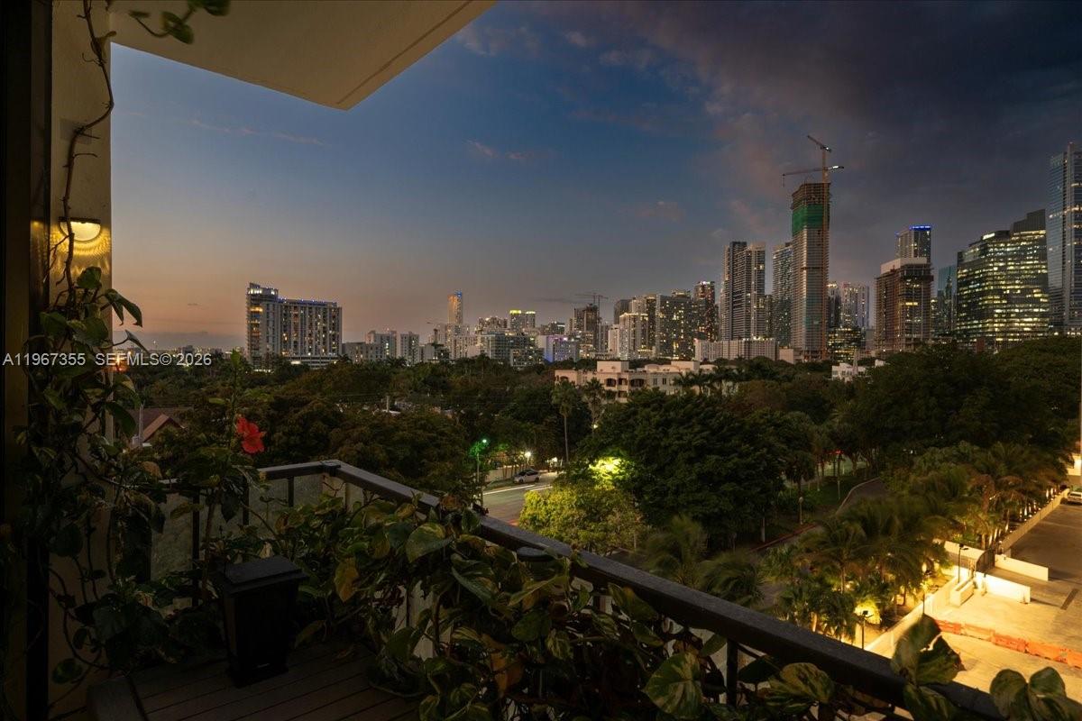 1915 Brickell Avenue, Unit 801 Miami, FL 33129 - Photo 34 of 37 a city view with tall buildings