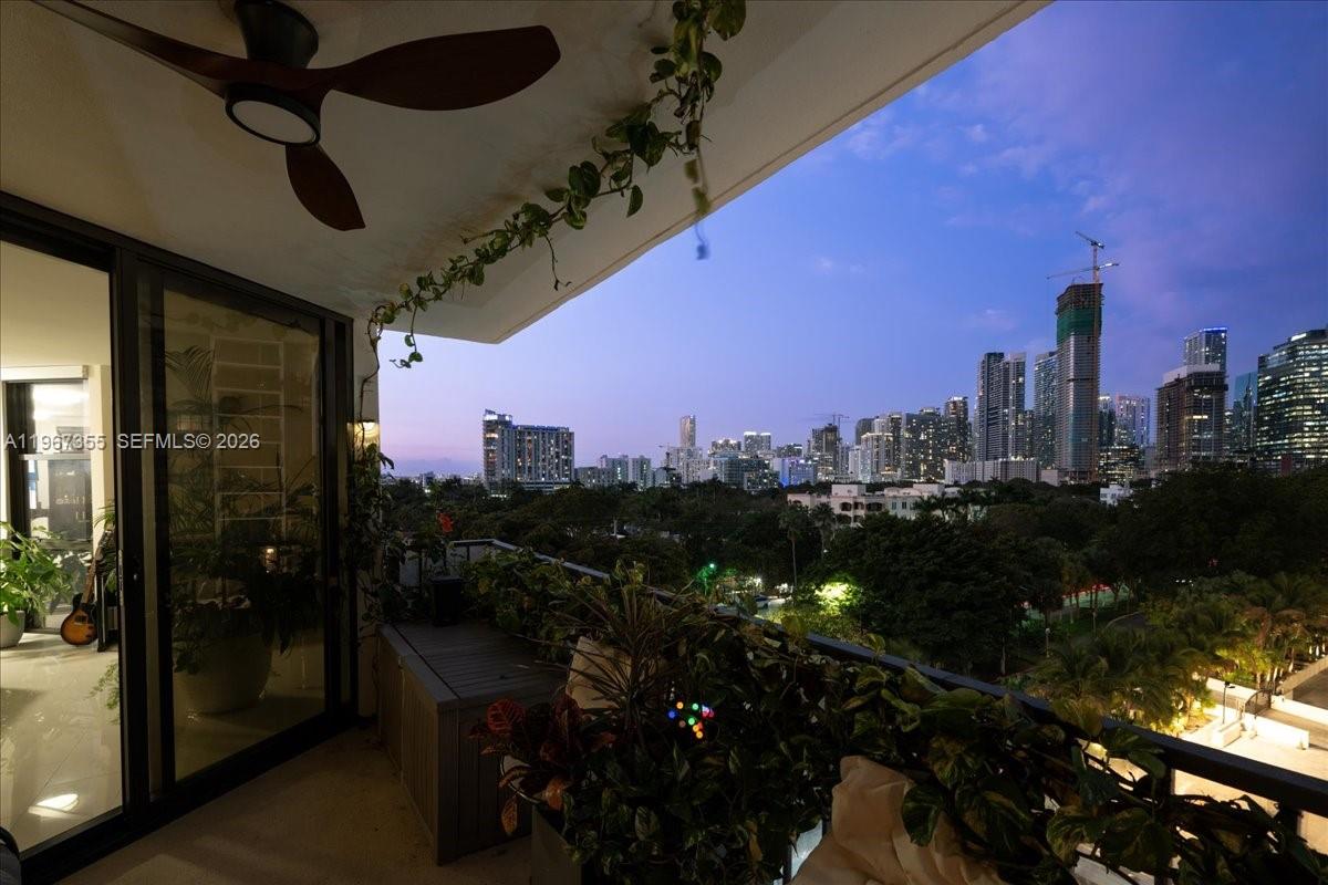 1915 Brickell Avenue, Unit 801 Miami, FL 33129 - Photo 36 of 37 a city view with tall buildings
