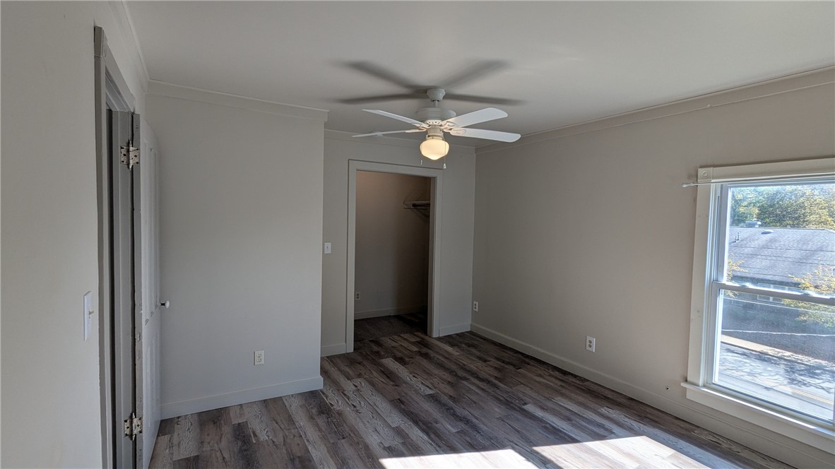 435 Main Street Oneonta, NY 13820 - Photo 15 of 38 Main bedroom has luxury vinyl , large walk in clos