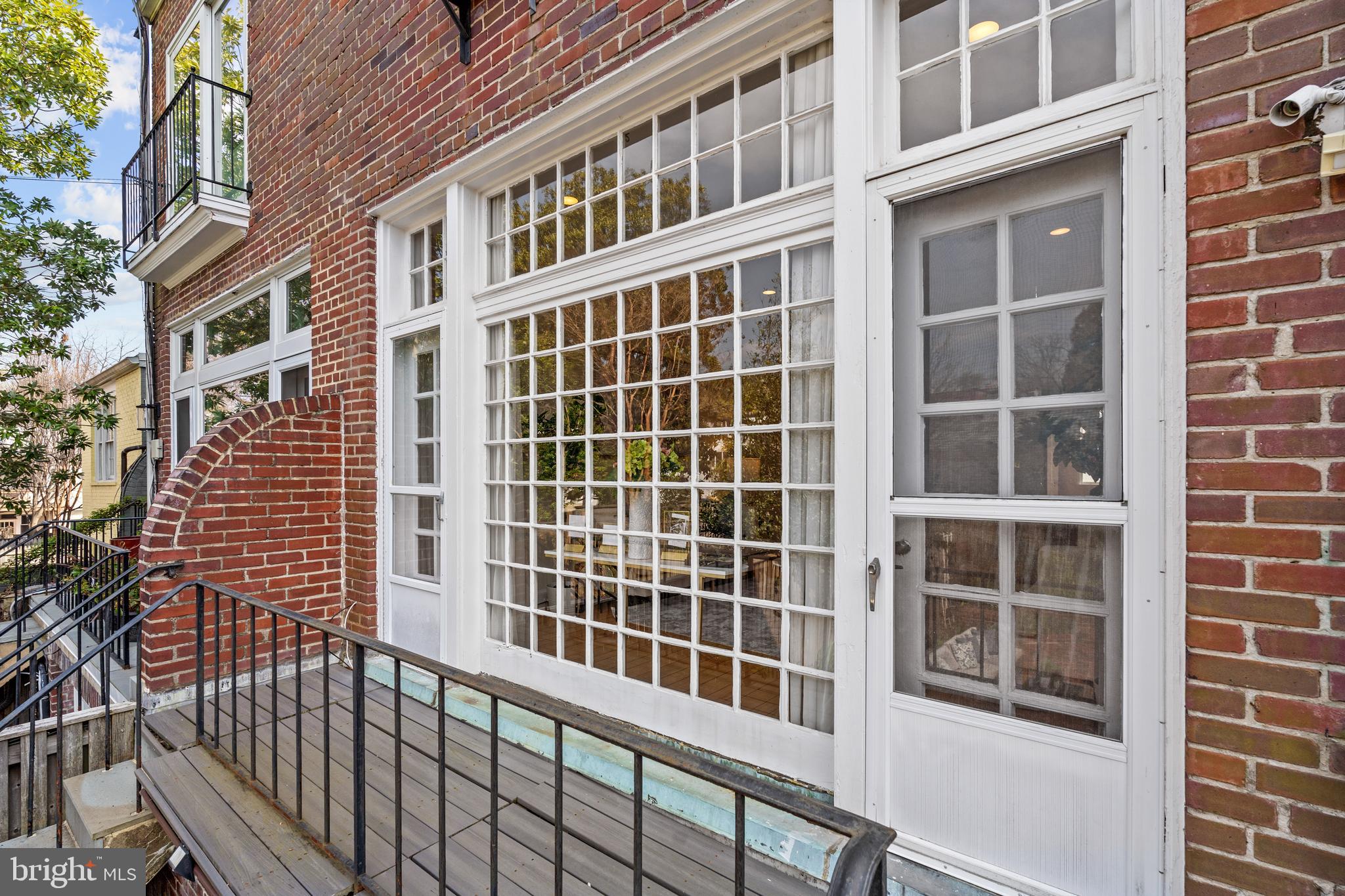 3321 Dent Place Northwest Washington, DC 20007 - Photo 11 of 48 Balcony with living room access
