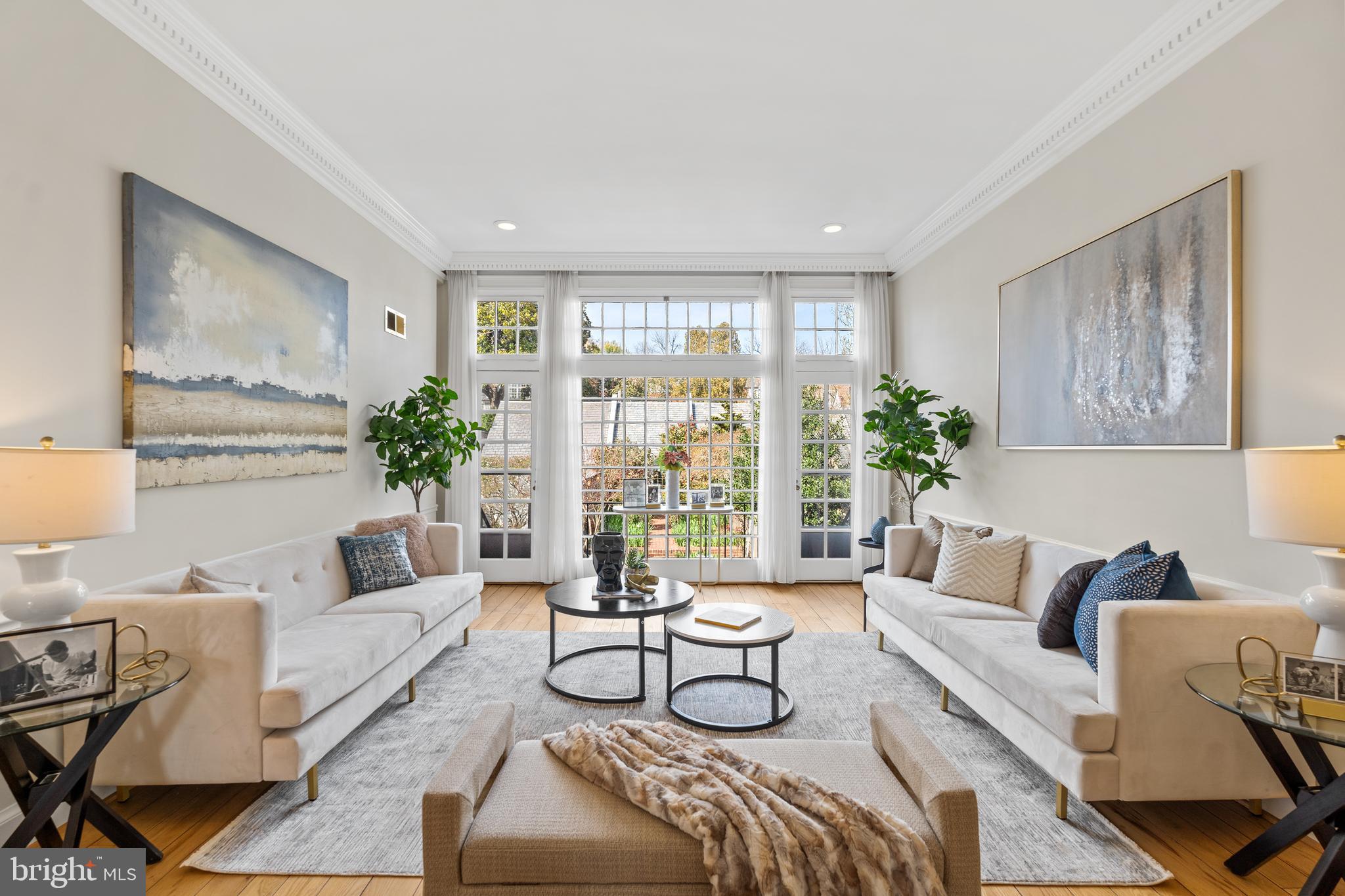 3321 Dent Place Northwest Washington, DC 20007 - Photo 14 of 48 Living room