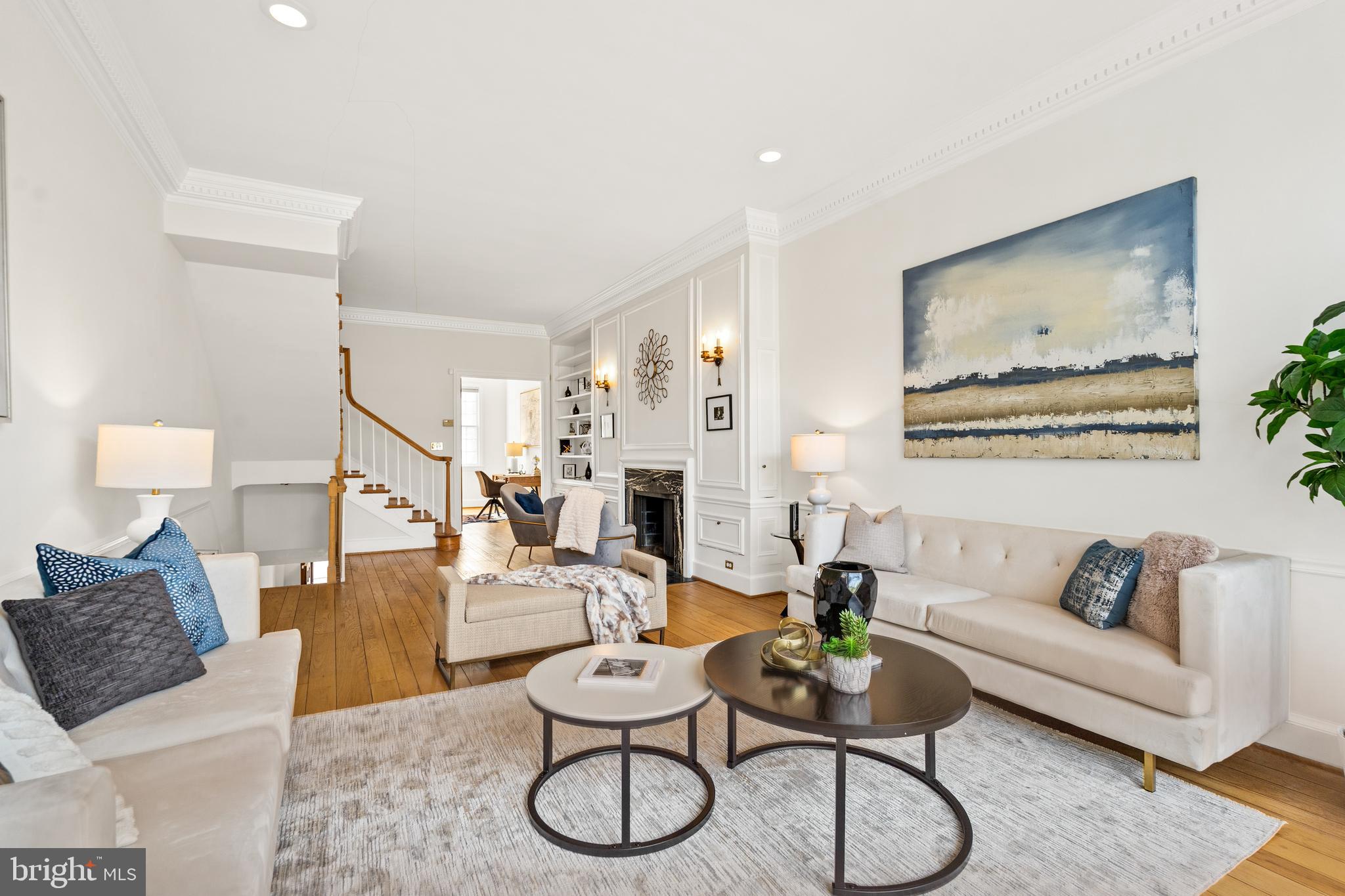 3321 Dent Place Northwest Washington, DC 20007 - Photo 15 of 48 Living room