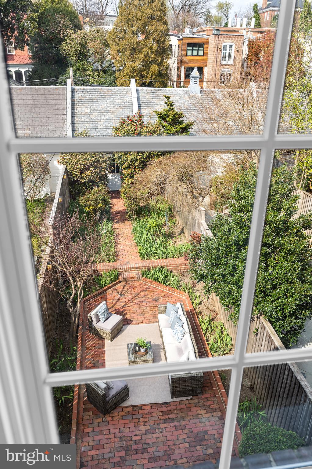 3321 Dent Place Northwest Washington, DC 20007 - Photo 24 of 48 Garden views