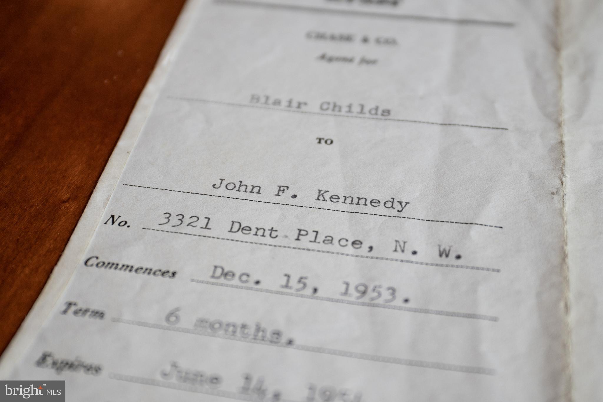 3321 Dent Place Northwest Washington, DC 20007 - Photo 38 of 48 Original lease