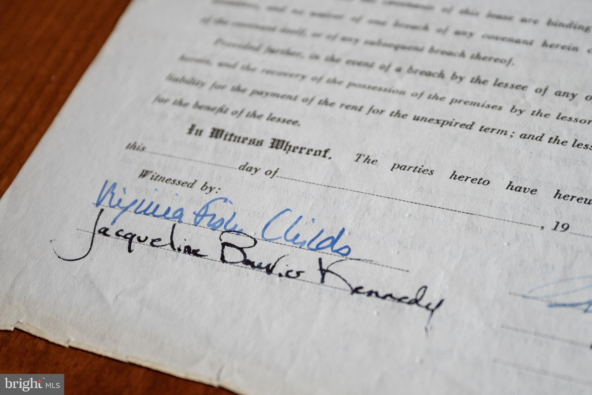 3321 Dent Place Northwest Washington, DC 20007 - Photo 40 of 48 Original lease