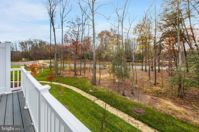 a view of lake from balcony