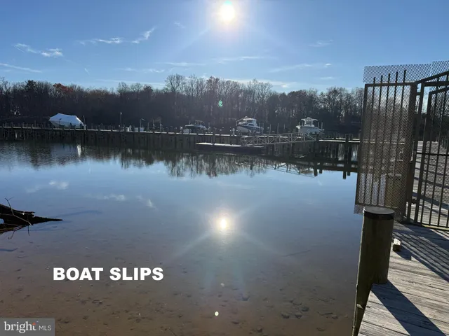 a view of a lake with a mountain in the background