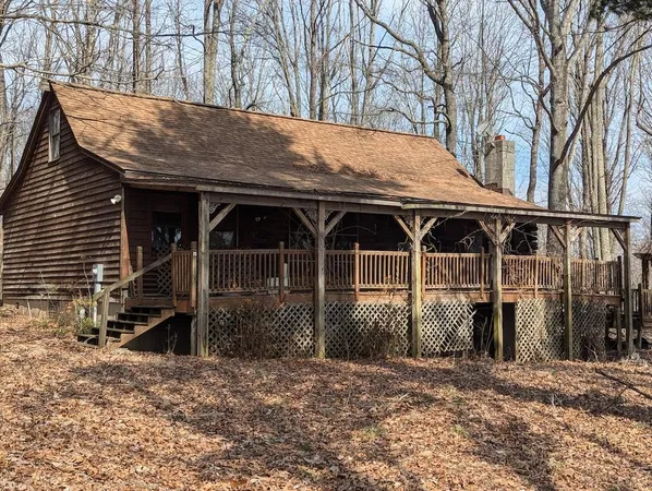 a front view of house