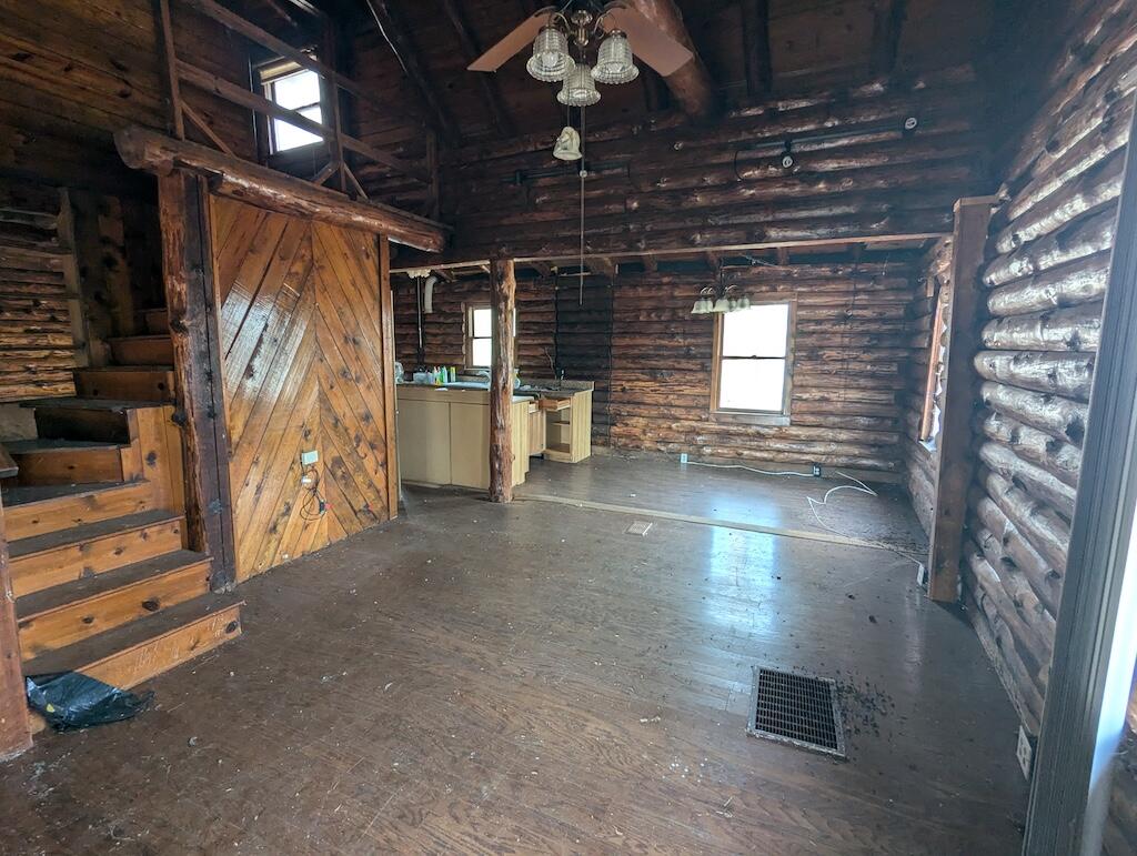 1704 Coles Knob Road Northeast Pilot, VA 24138 - Photo 10 of 10 a view of empty room with wooden floor