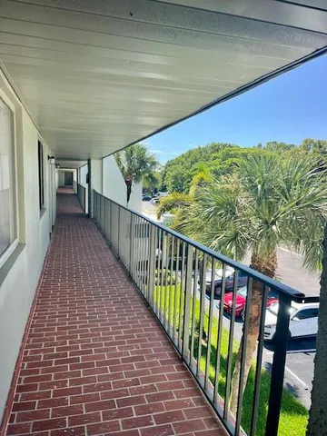 a view of balcony