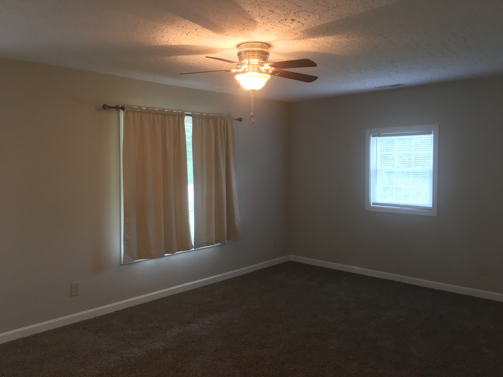 732 Yowell Avenue Madison, TN 37115 - Photo 5 of 17 en empty room with windows and chandelier fan