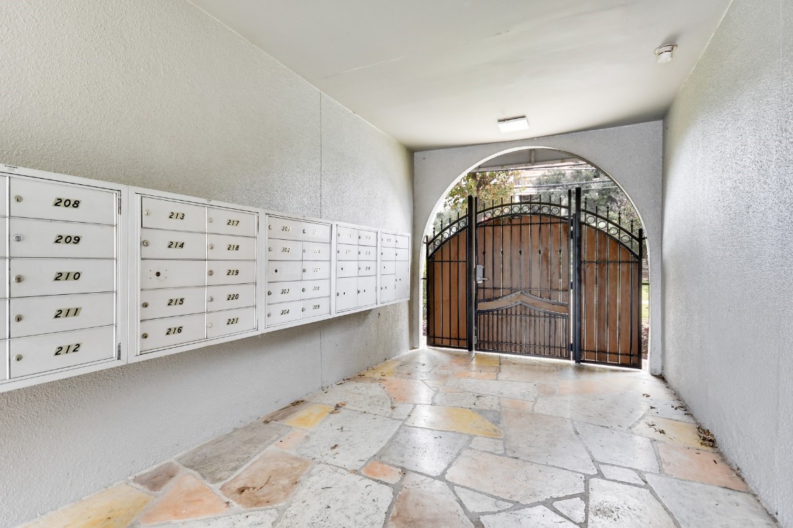 3110 Red River Street, Unit 221 Austin, TX 78705 - Photo 14 of 14 a view of a hallway with entryway