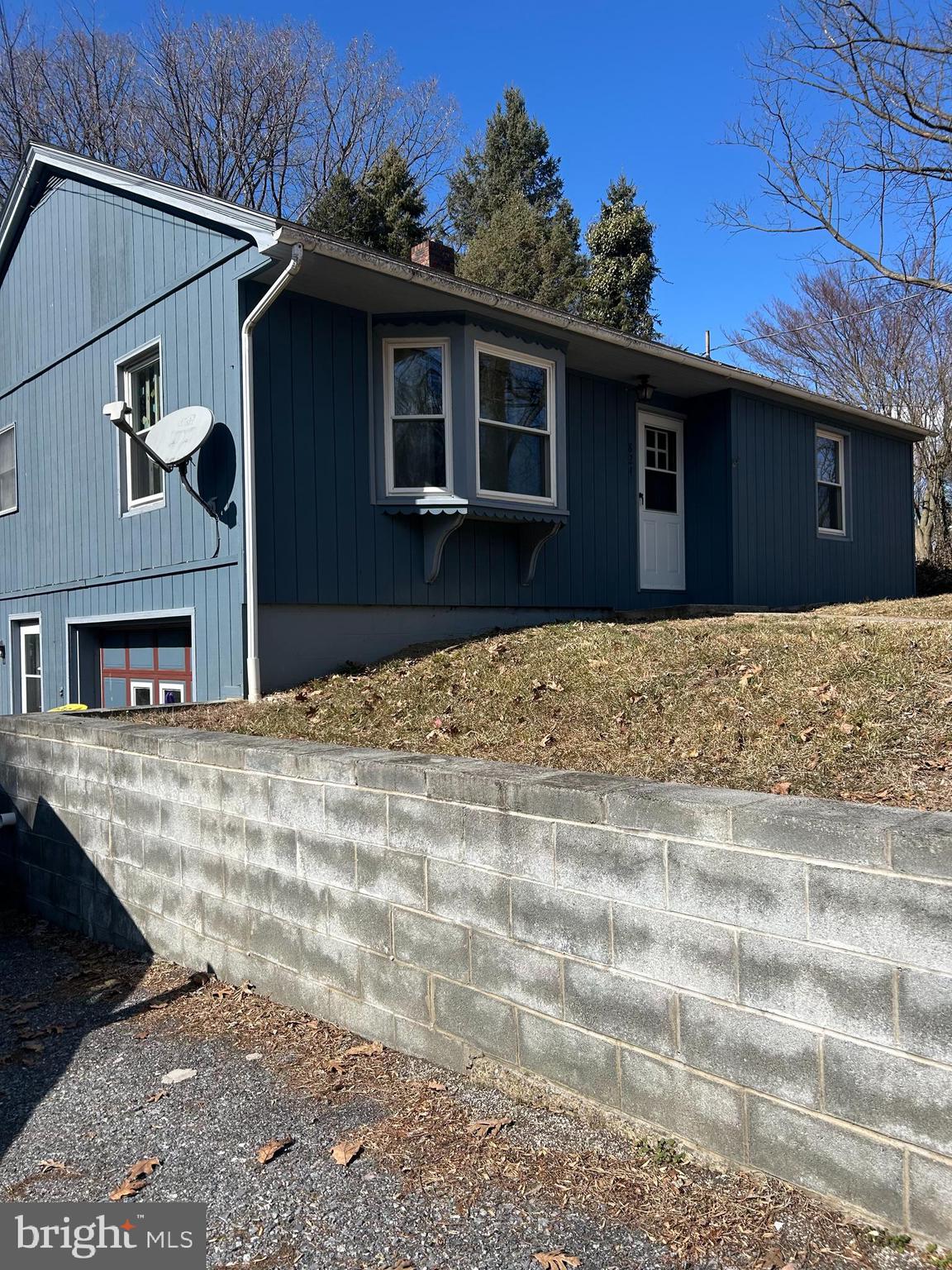 a house with a outdoor space