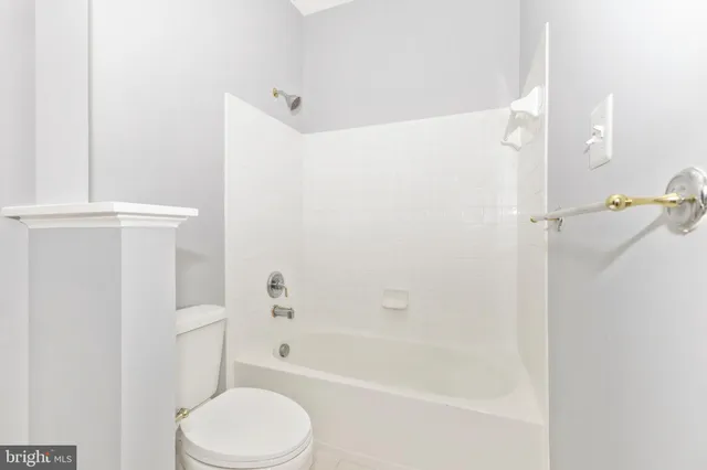 an empty room with an entryway