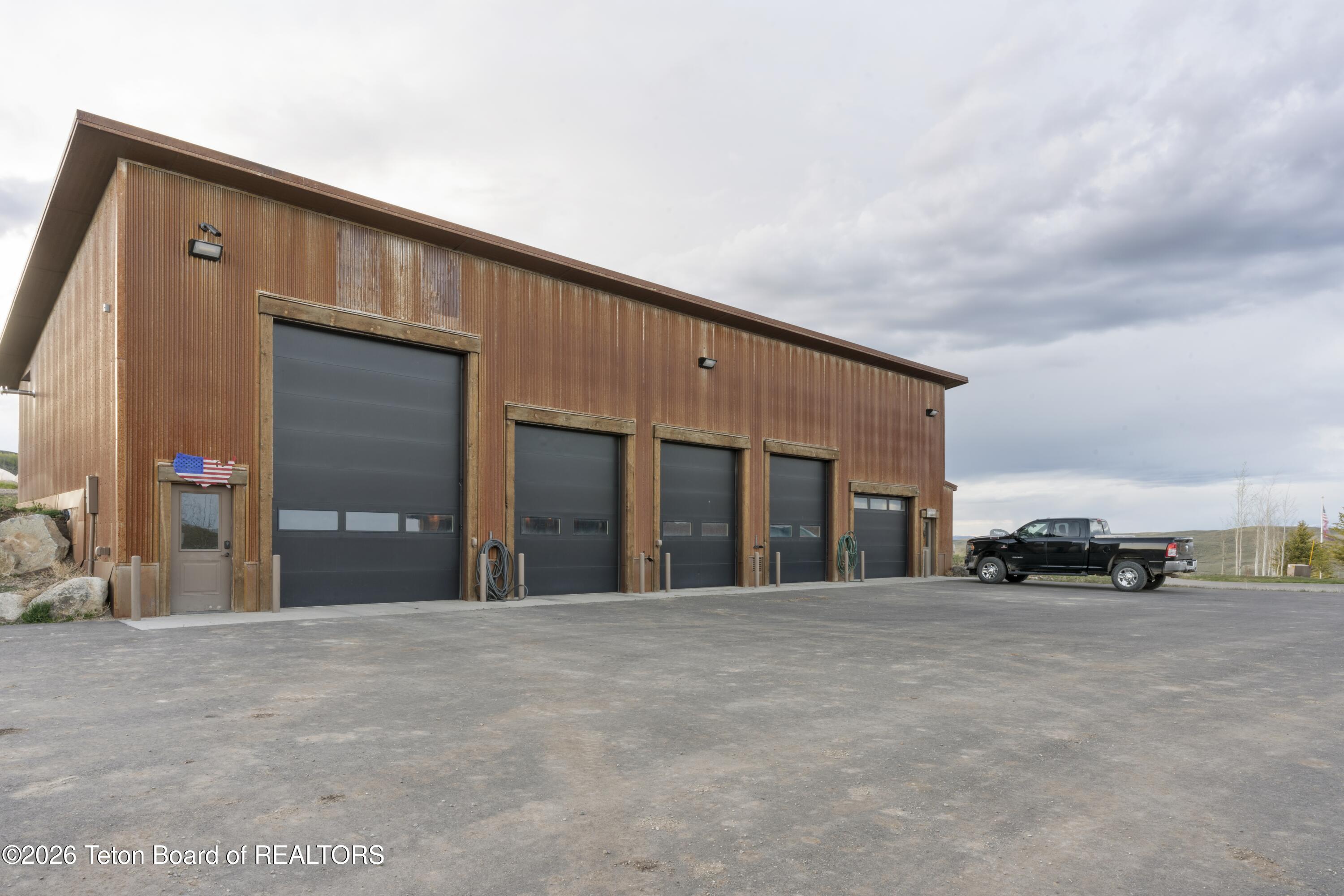 627 Ryegrass Road Daniel, WY 83115 - Photo 54 of 70 Oversized Shop