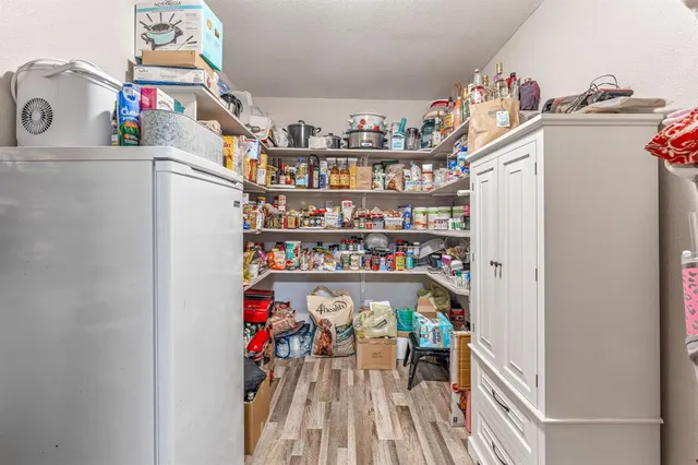 a view of a storage in a storage