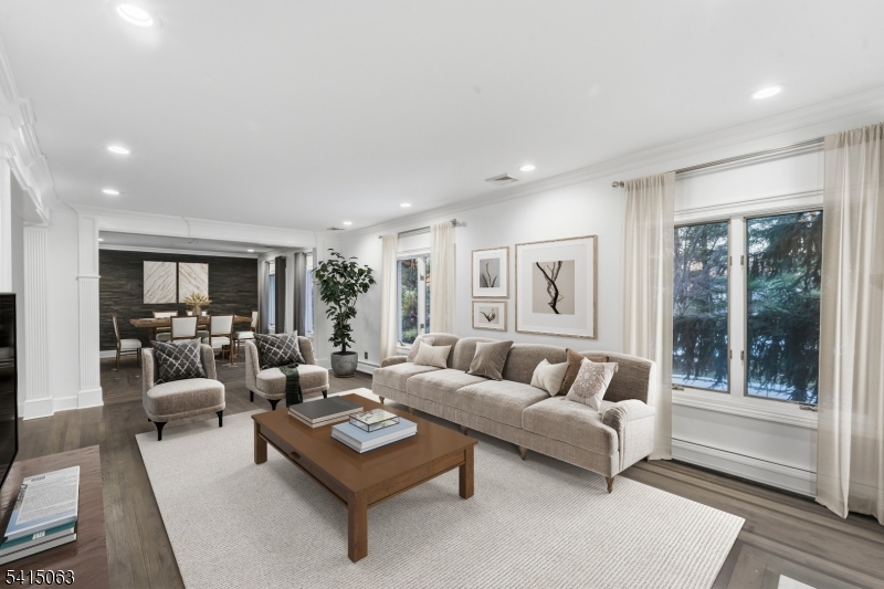 99 Ogle Road Old Tappan, NJ 07675 - Photo 6 of 35 a living room with furniture and a large window