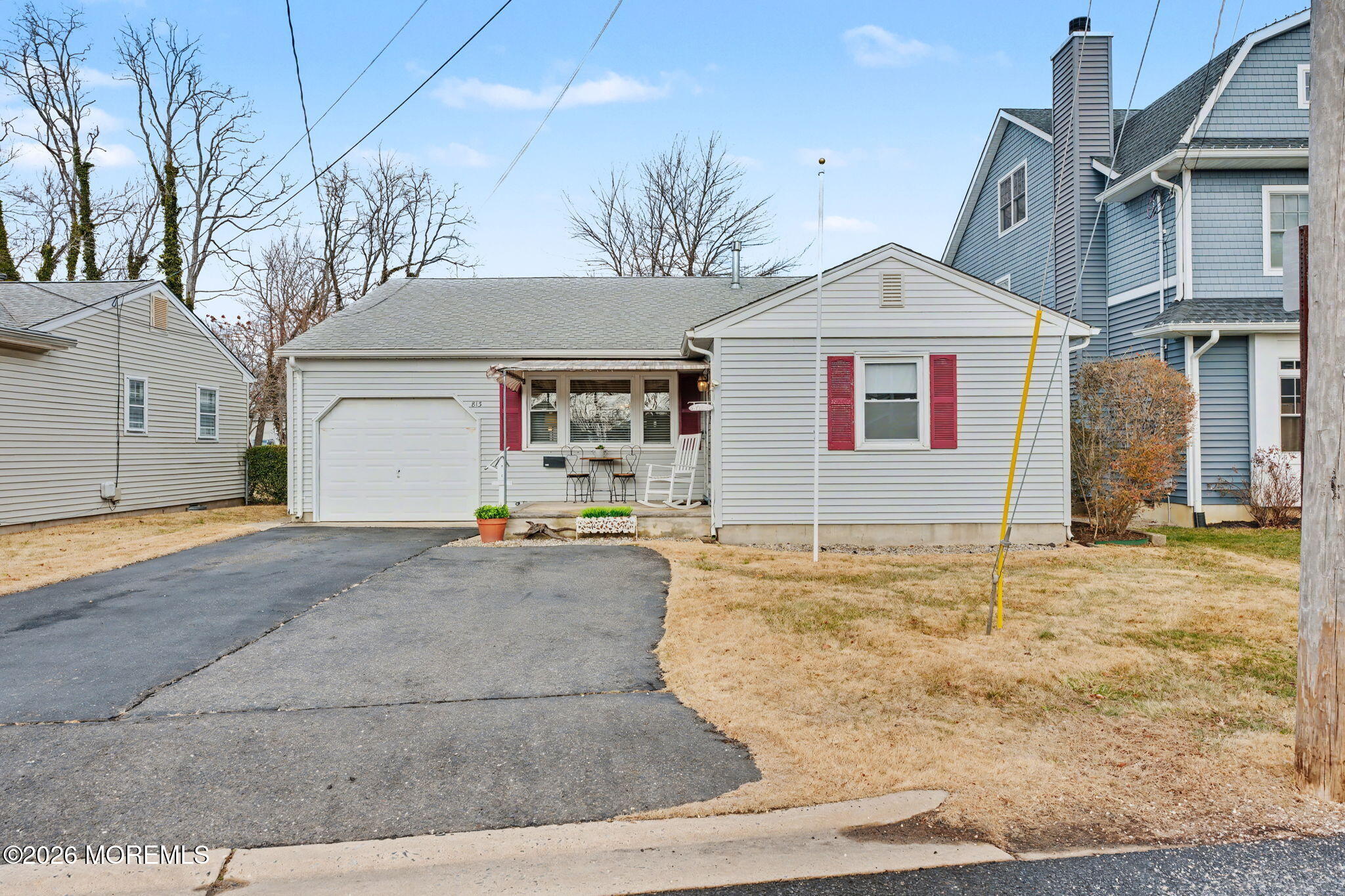 813 West Laurel Avenue Point Pleasant Beach, NJ 08742 - Photo 1 of 32 a view of a house with snow on the road