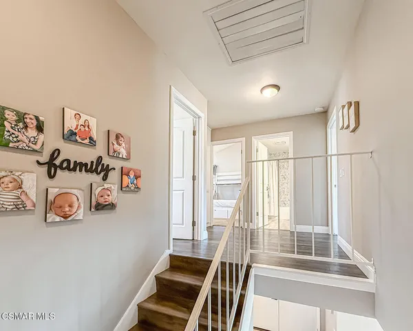 a view of livingroom with wooden floor