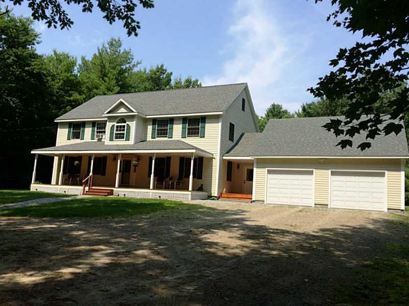 195 White Road Bowdoinham, ME 04008 - Photo 35 of 35 Exterior Front. New England Colonial...
