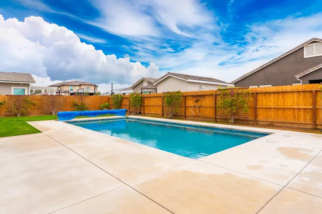 a view of a swimming pool