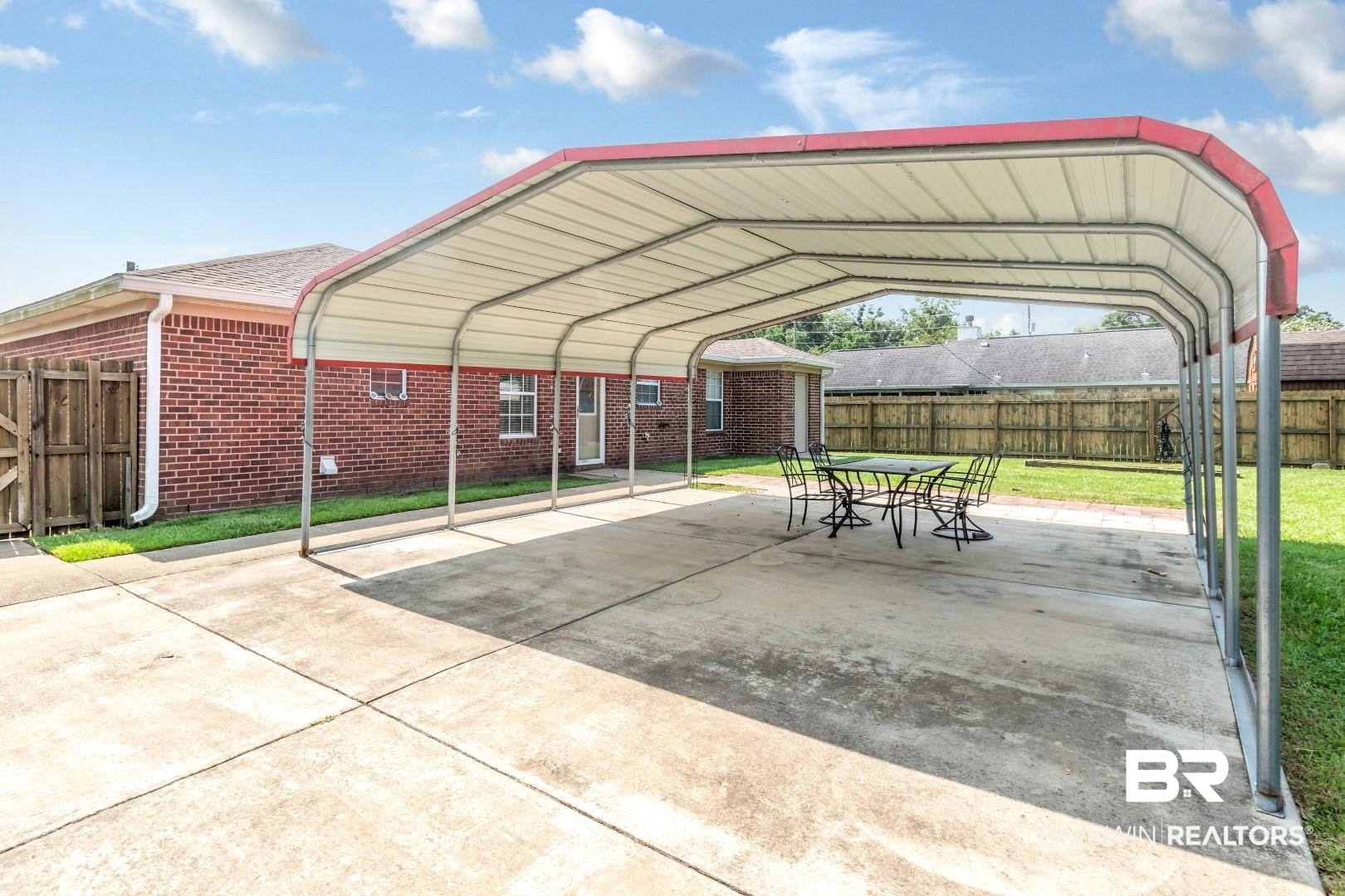 7718 Willard Court Theodore, AL 36582 - Photo 22 of 24 Backyard ( Detached carpo