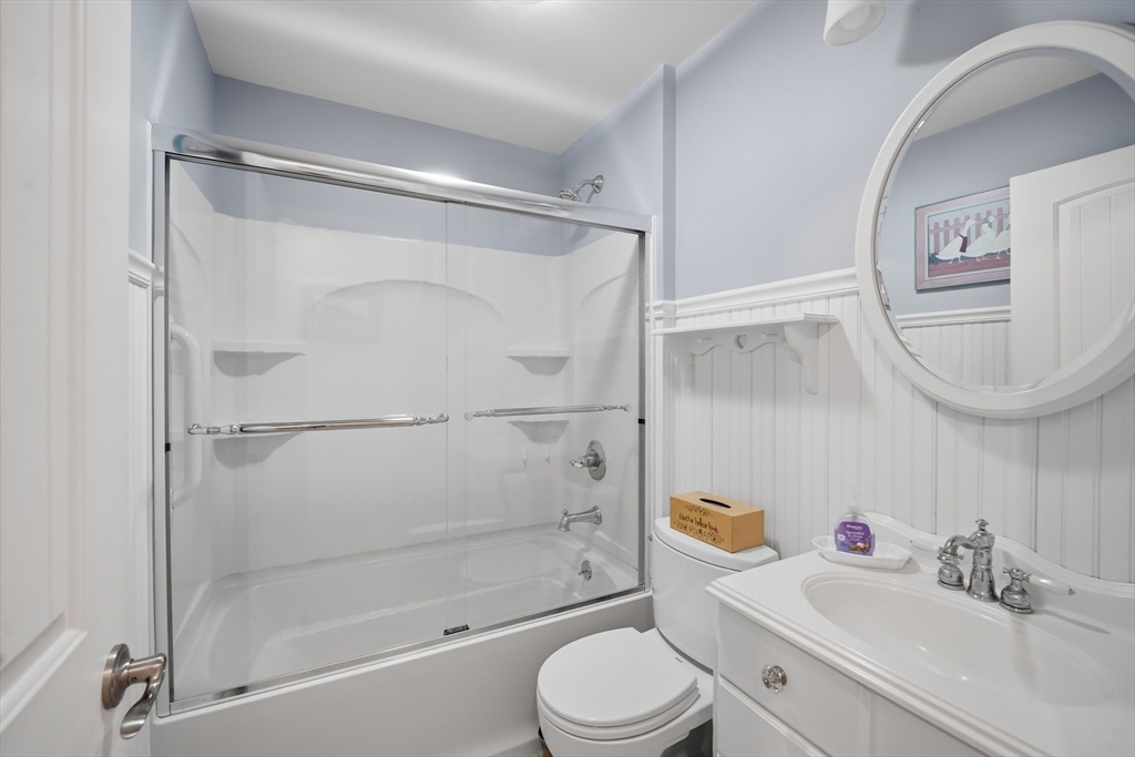 5 Westview Terrace Easthampton, MA 01027 - Photo 19 of 39 a bathroom with a sink toilet and shower