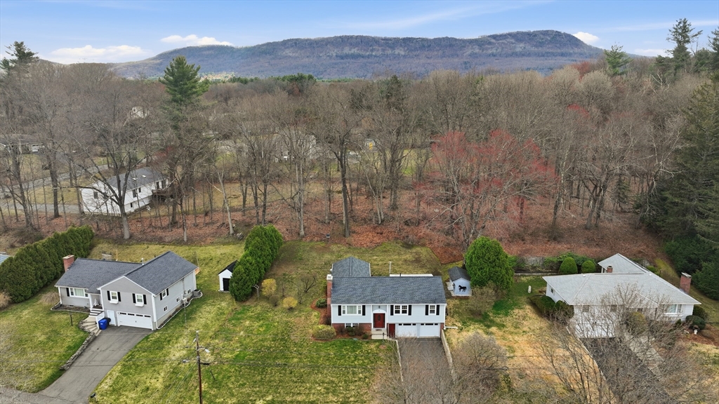 5 Westview Terrace Easthampton, MA 01027 - Photo 32 of 39 a view of a house with a mountain in the background