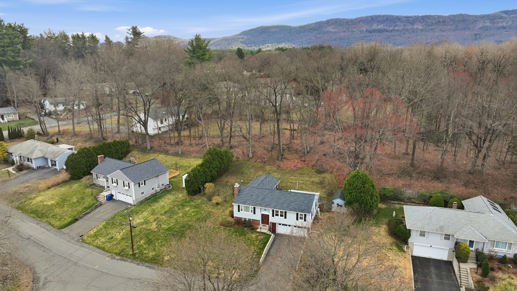 5 Westview Terrace Easthampton, MA 01027 - Photo 33 of 39 an aerial view of a house with garden