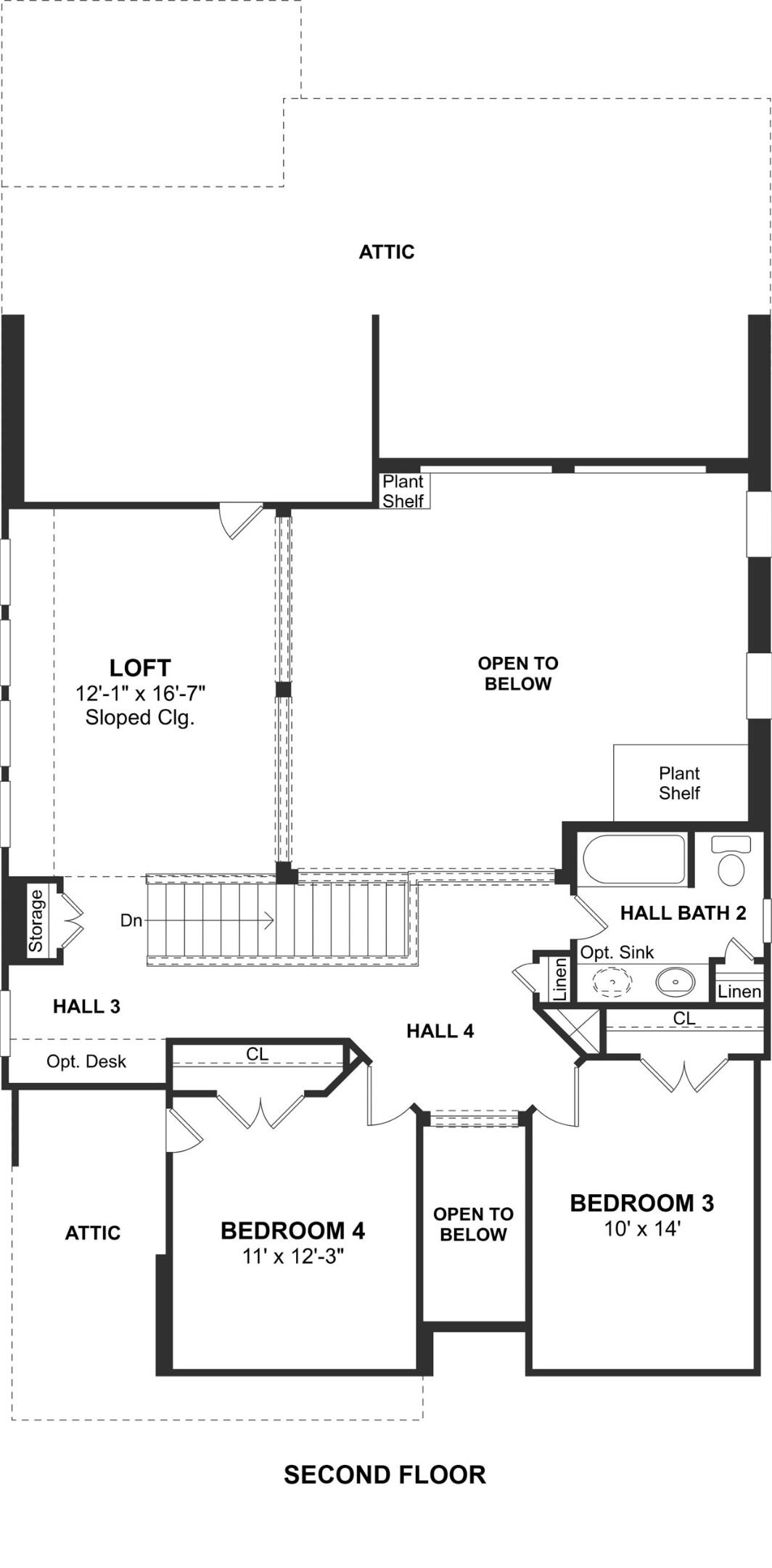 32406 Mimosa Ridge Lane Waller, TX 77484 - Photo 28 of 28 The Ashville floor plan by K. Hovnanian® Homes. 2nd Floor shown. *Prices, plans, dimensions, features, specifications, materials, and availability of homes or communities are subject to change without notice or obligation.