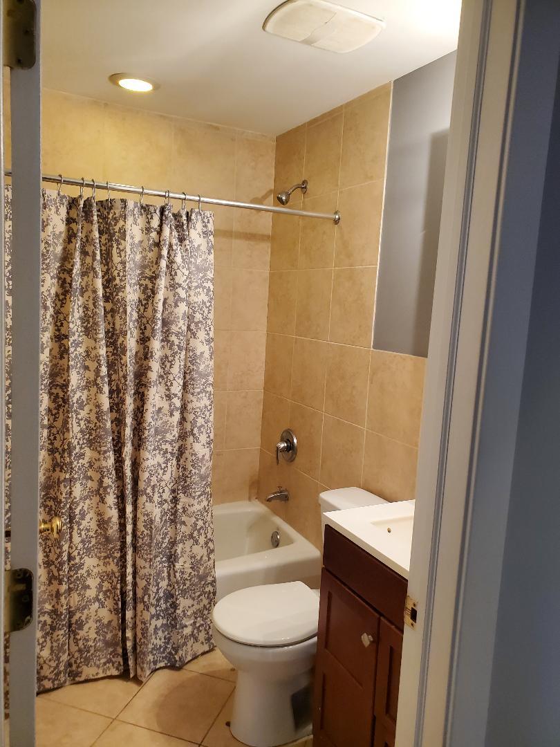 4855 North Drake Avenue, Unit 1 Chicago, IL 60625 - Photo 17 of 20 a bathroom with a sink toilet and shower