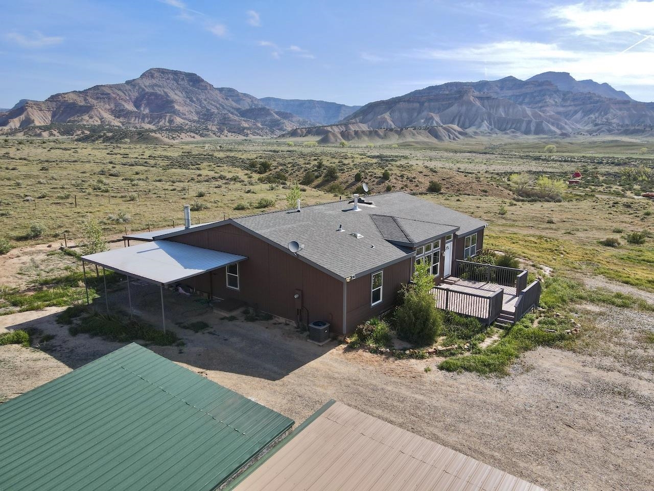 2423 16 Road Loma, CO 81524 - Photo 26 of 38 a view of a terrace with a yard