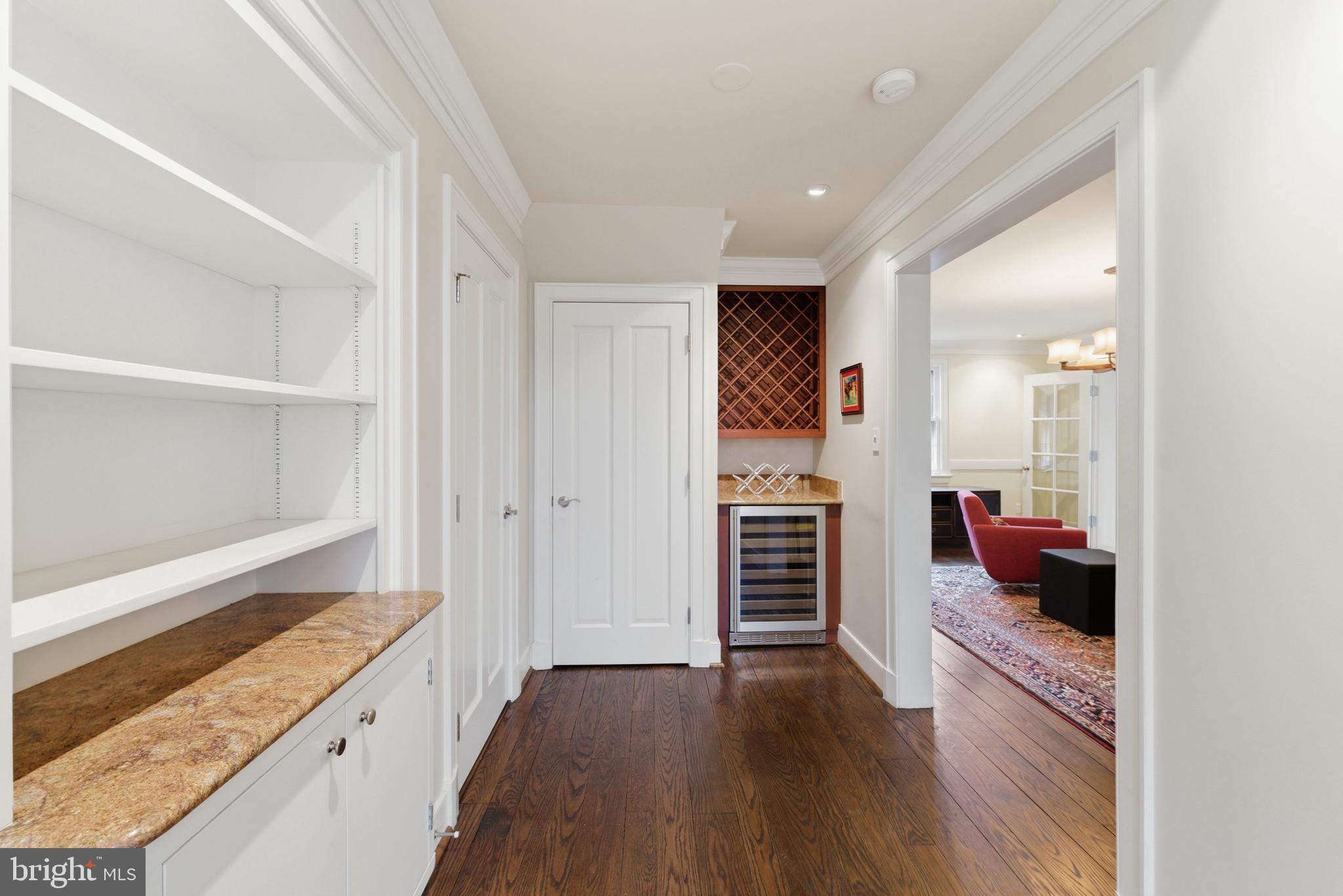 1724 Overlook Drive Silver Spring, MD 20903 - Photo 16 of 57 Elegant entryway with wine storage.