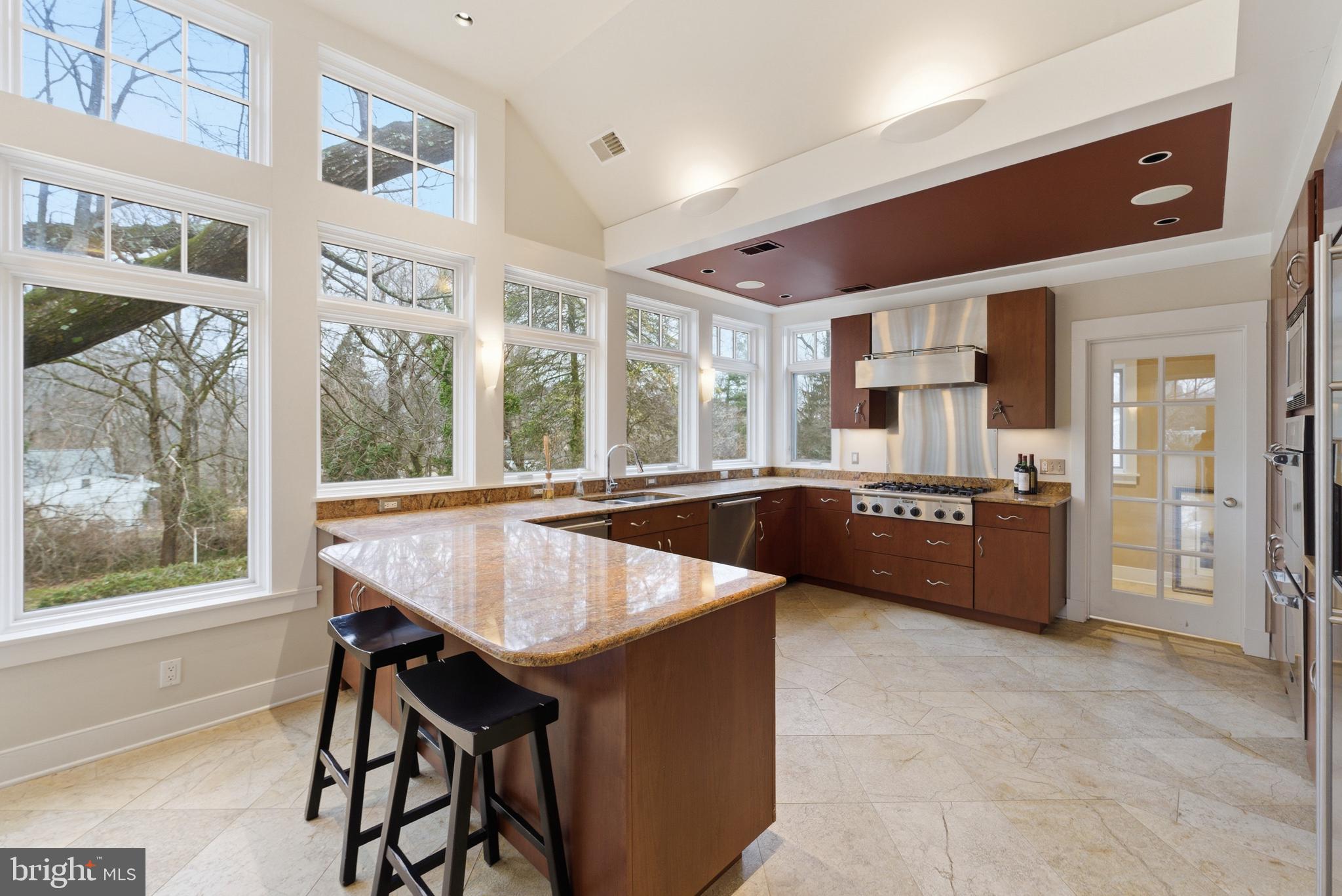 1724 Overlook Drive Silver Spring, MD 20903 - Photo 20 of 57 Sunlit kitchen with modern elegance.