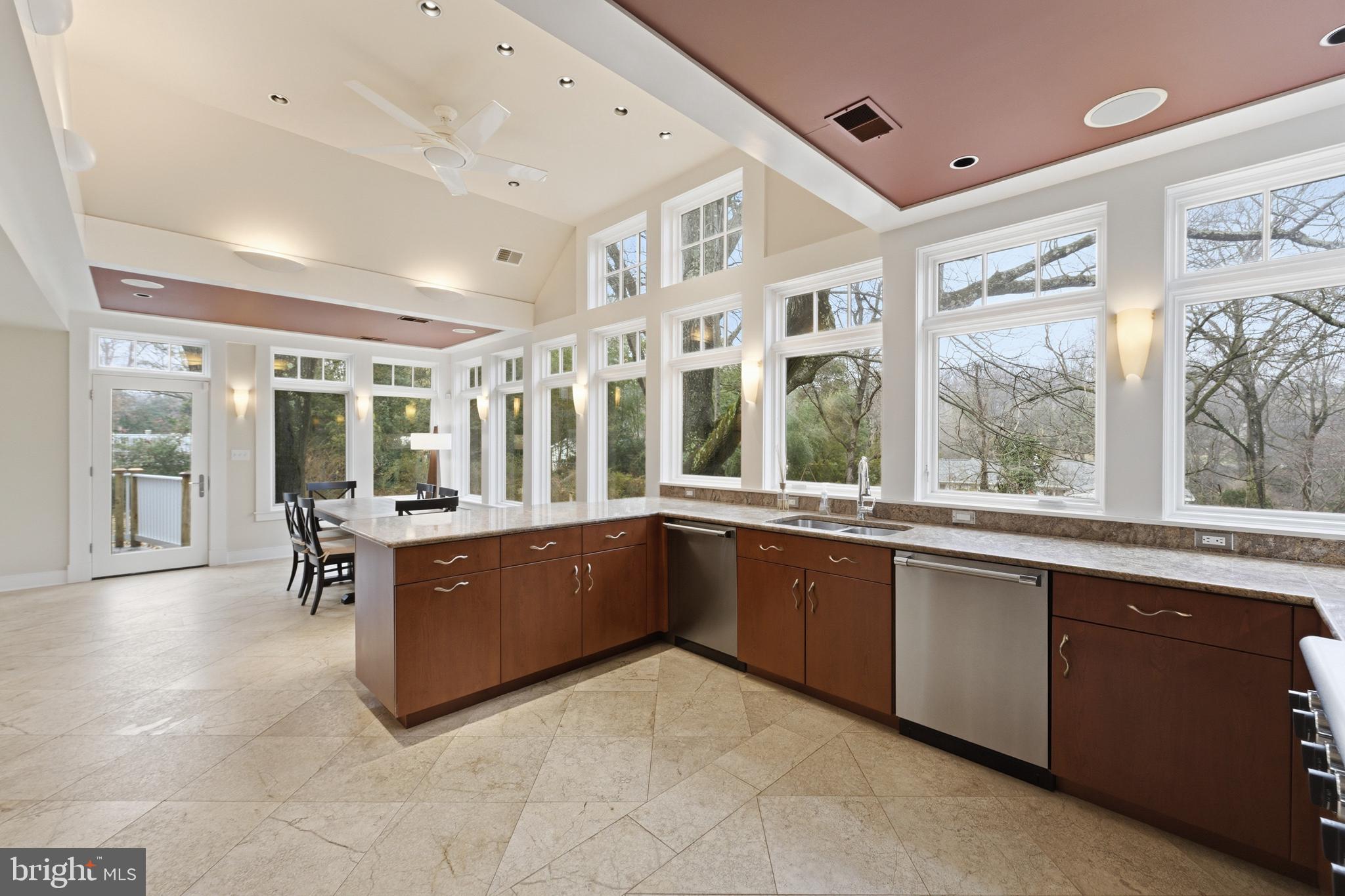 1724 Overlook Drive Silver Spring, MD 20903 - Photo 21 of 57 Sunlit kitchen with scenic views.