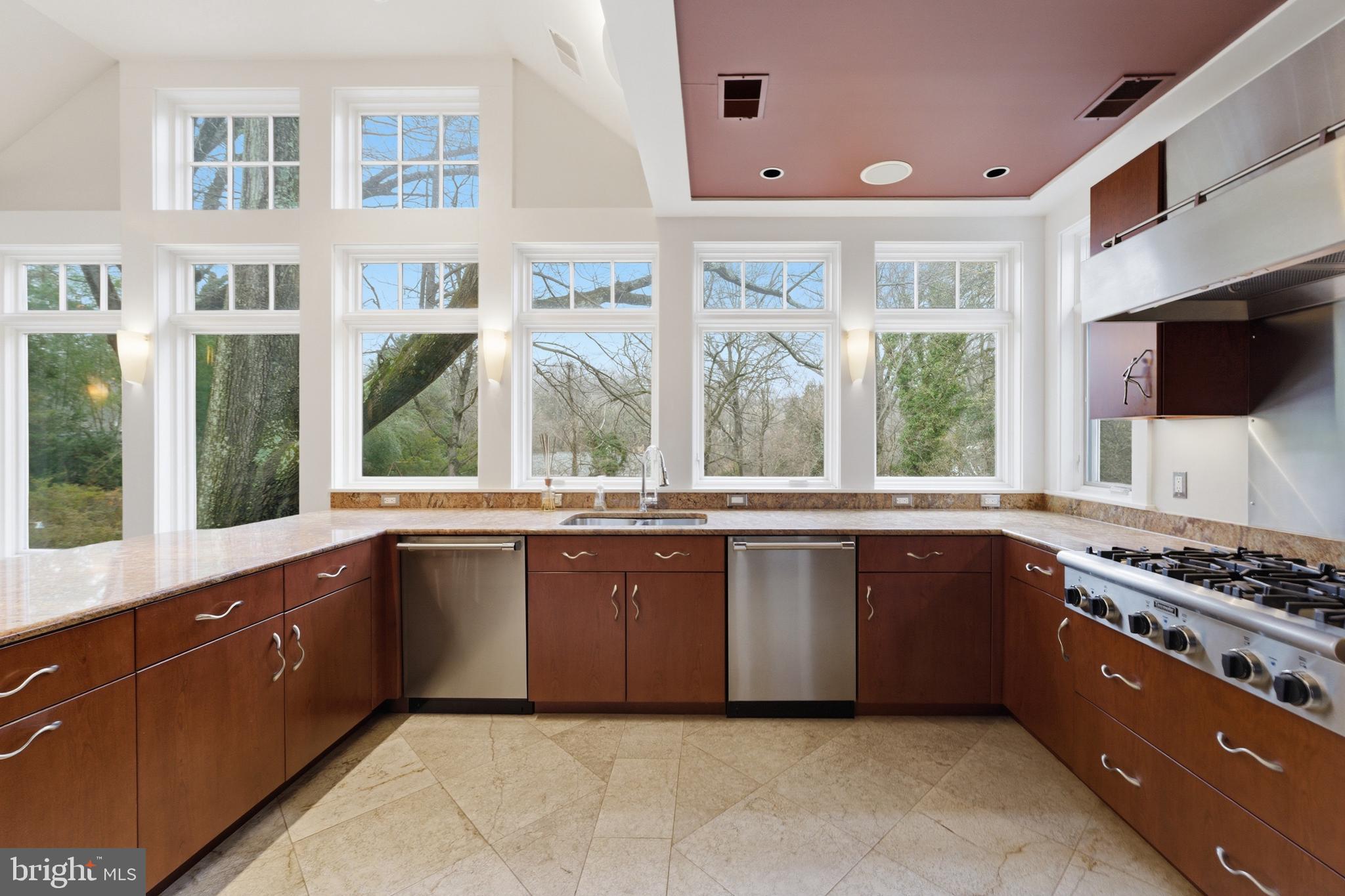 1724 Overlook Drive Silver Spring, MD 20903 - Photo 22 of 57 Sunlit kitchen with scenic views.