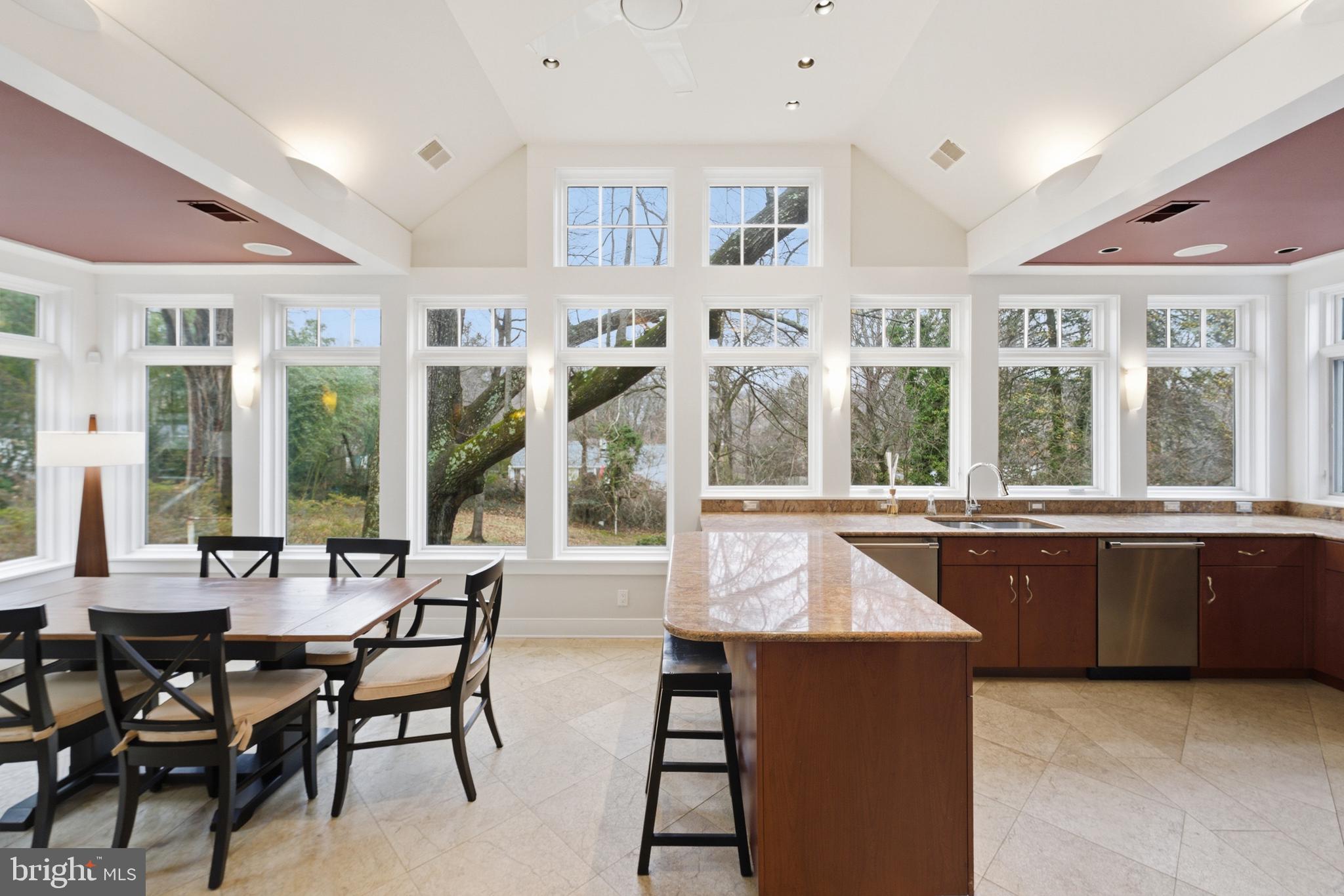 1724 Overlook Drive Silver Spring, MD 20903 - Photo 24 of 57 Bright and airy kitchen with views.