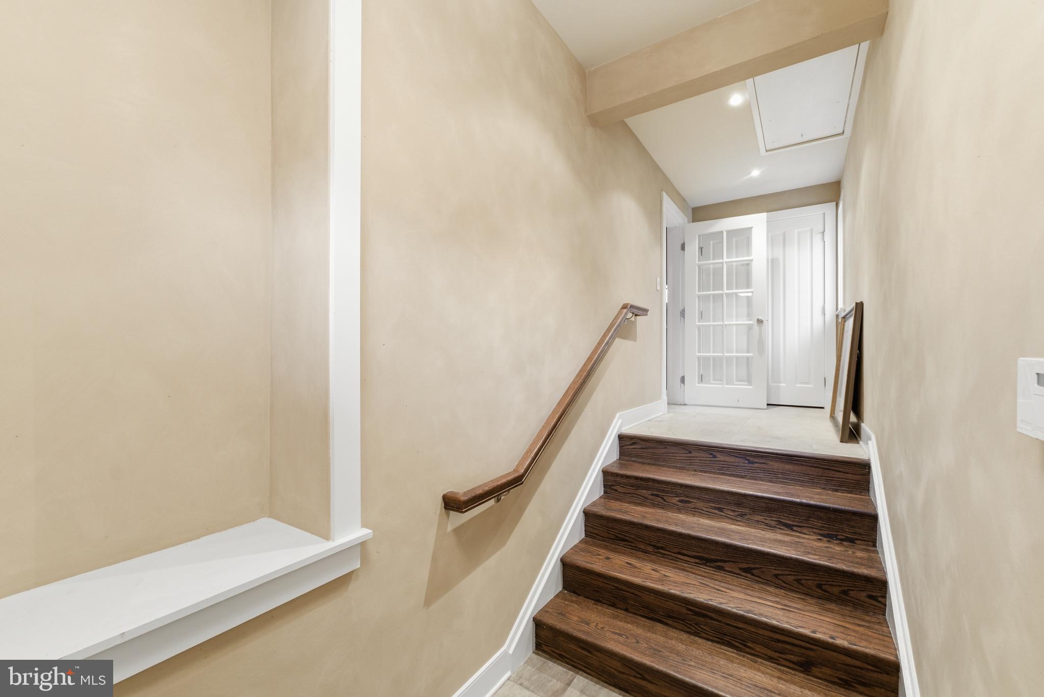 1724 Overlook Drive Silver Spring, MD 20903 - Photo 28 of 57 Inviting staircase to serene spaces.