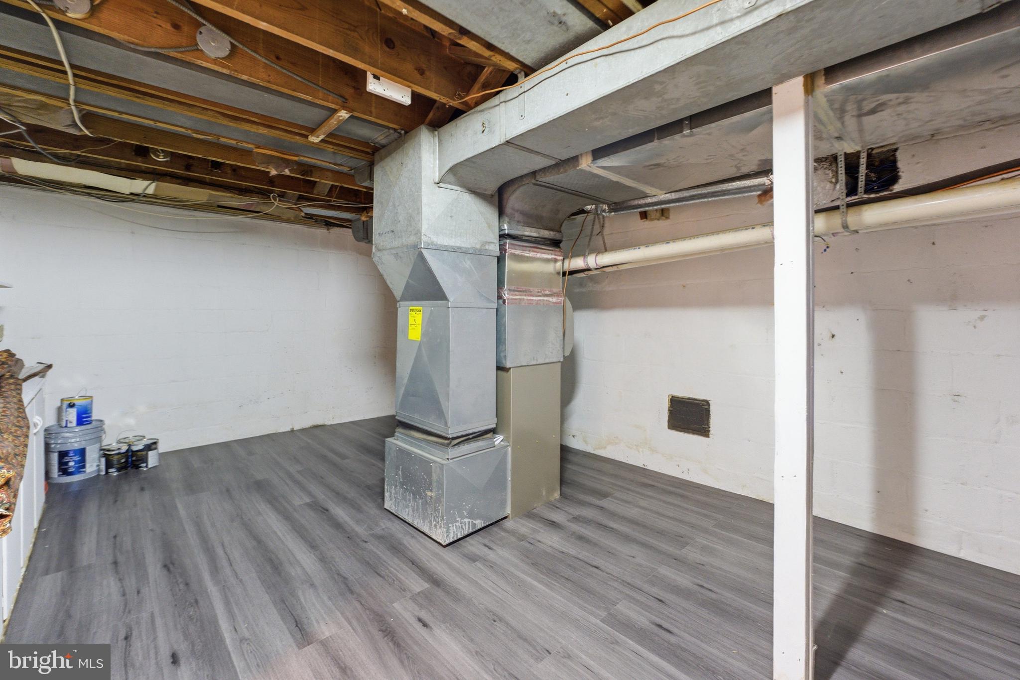 1724 Overlook Drive Silver Spring, MD 20903 - Photo 45 of 57 Spacious basement ready for transformation.