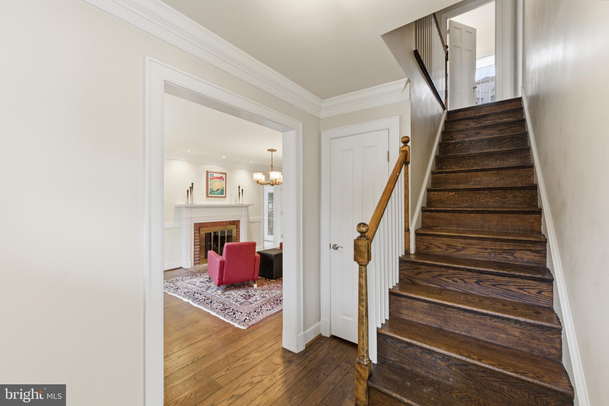 1724 Overlook Drive Silver Spring, MD 20903 - Photo 5 of 57 Inviting entryway with elegant staircase.