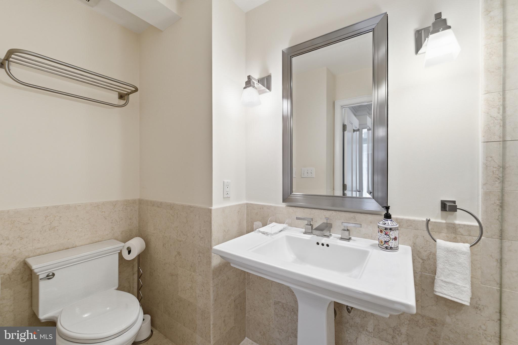 1724 Overlook Drive Silver Spring, MD 20903 - Photo 10 of 57 Sleek and modern bathroom retreat.