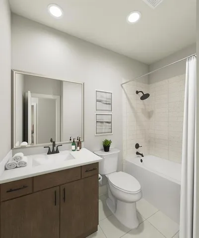 a kitchen with a sink a counter space appliances and cabinets