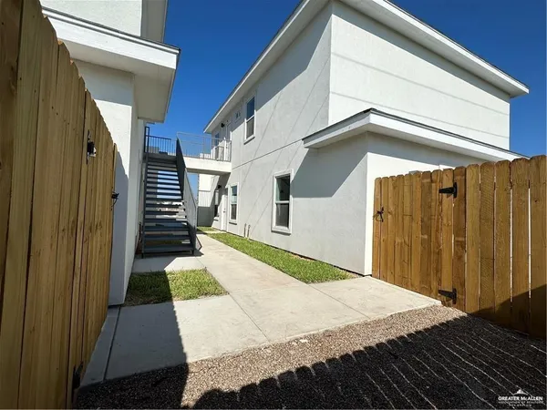 a view of a house with a house