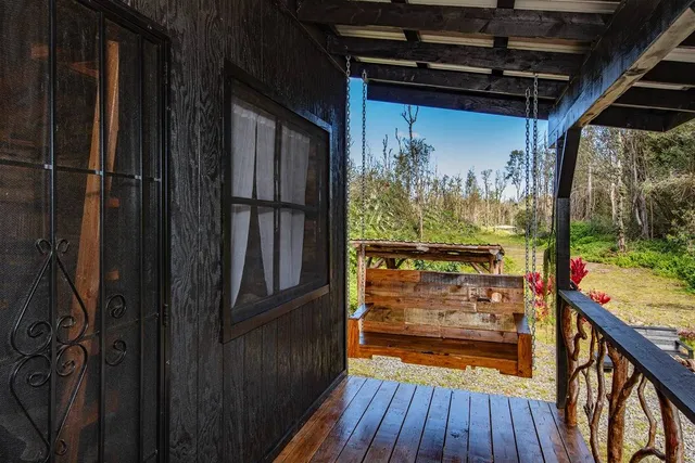 a view of balcony door