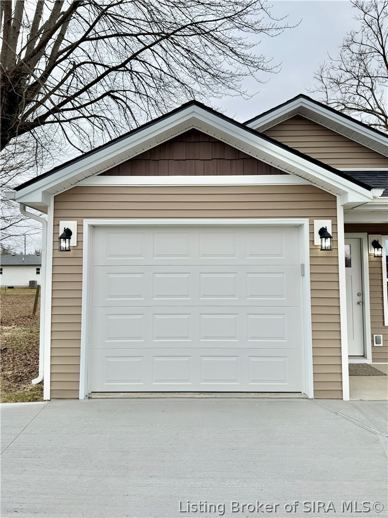 243 Oak Street Austin, IN 47102 - Photo 3 of 17 Garage