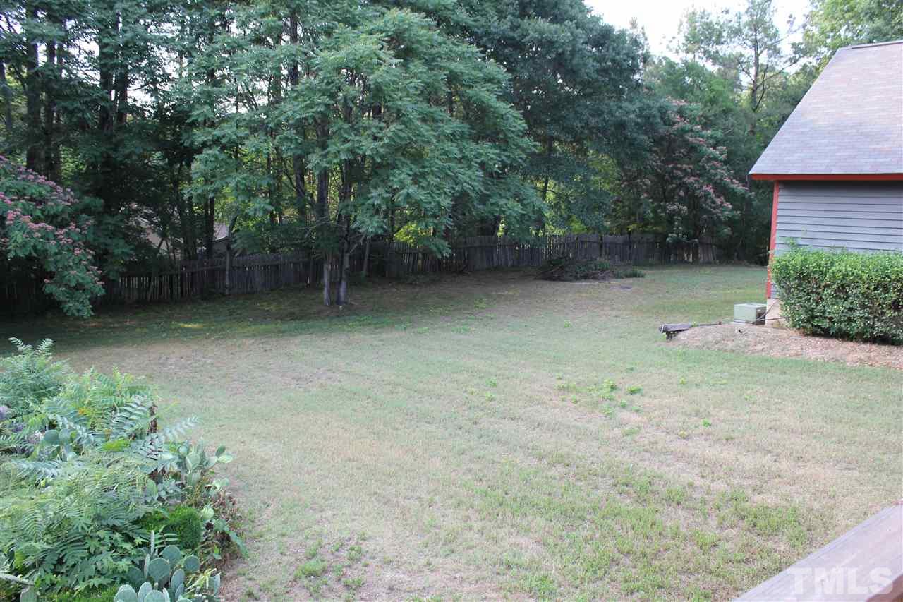 3605 Printice Place Raleigh, NC 27604 - Photo 7 of 12 Lawn behind 2-car garage