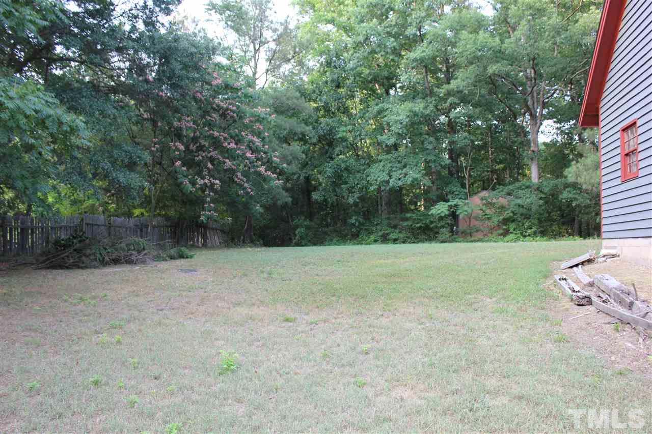 3605 Printice Place Raleigh, NC 27604 - Photo 8 of 12 Private, spacious backyard
