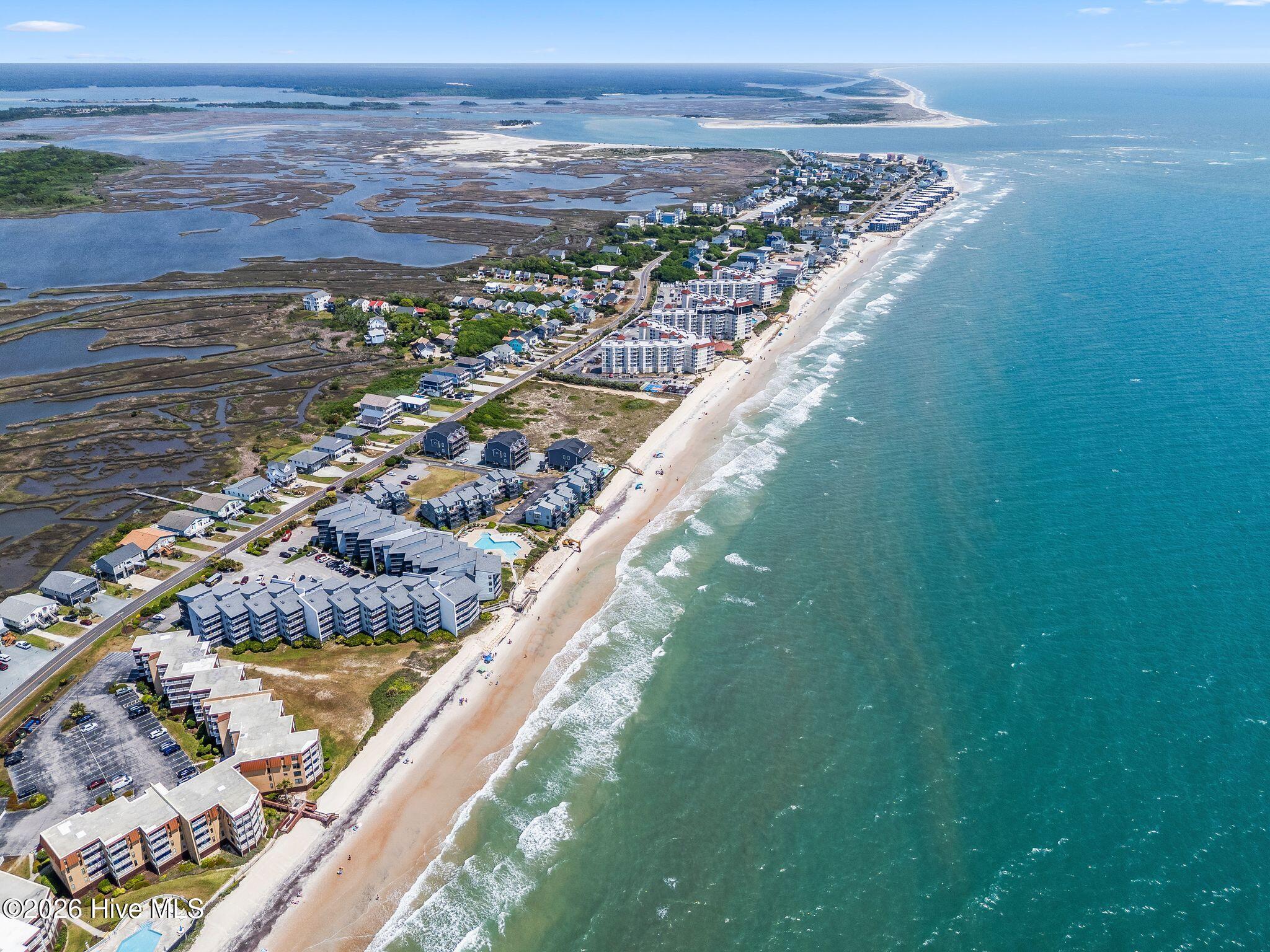 1896 New River Inlet Road, Unit 1119 North Topsail Beach, NC 28460 - Photo 35 of 39 Drone Aerial