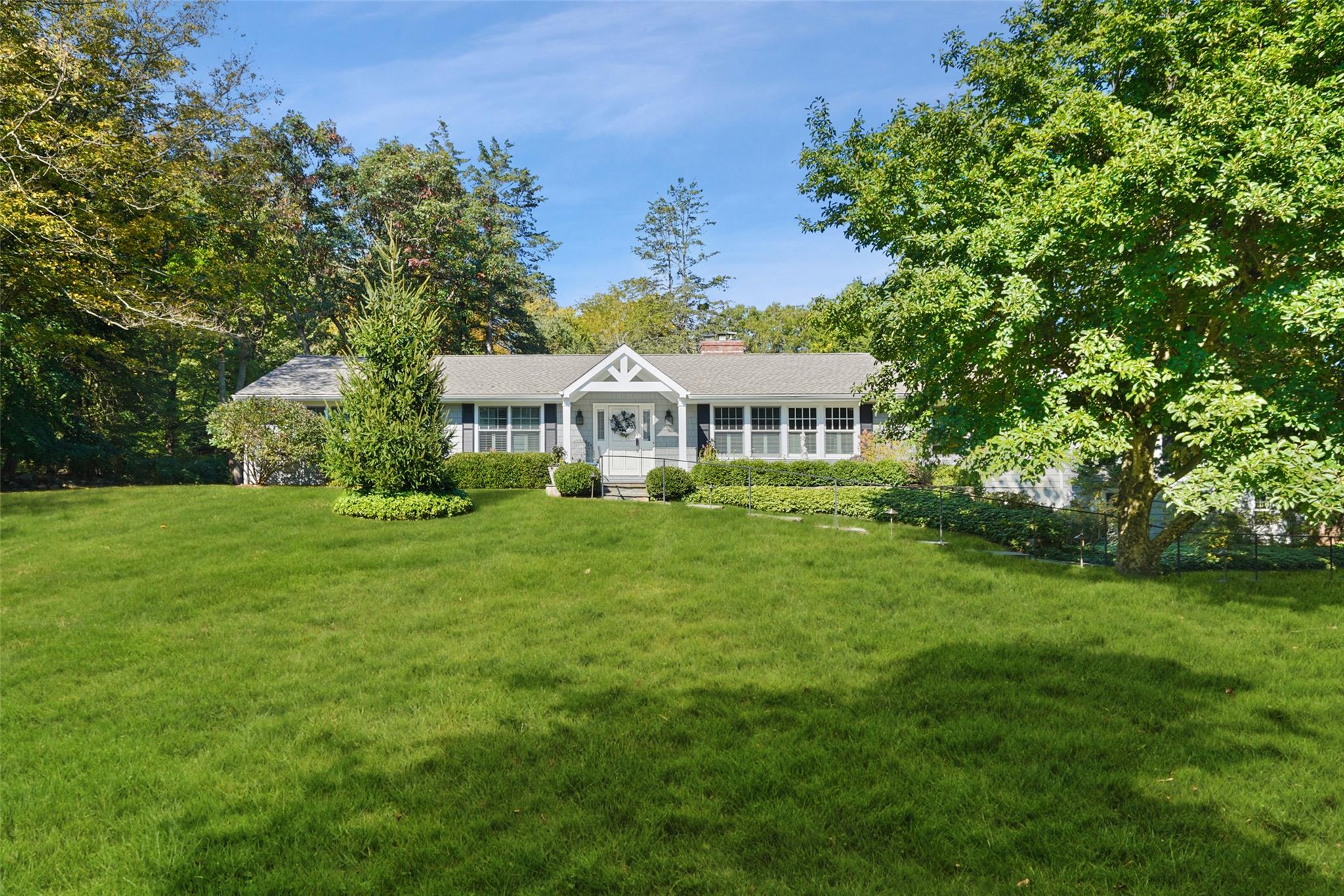 125 Horseshoe Hill Road Pound Ridge, NY 10576 - Photo 1 of 1 Sprawling Ranch on gorgeous land